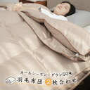 10%クーポン★先着 掛け布団 羽毛布団 シングル 羽毛布団 オールシーズン 2枚合わせ 羽毛布団 2枚合わせ シングル 羽毛掛け布団 シングル 二枚合わせ羽毛布団 二枚合わせ 掛け布団 2枚合わせ羽毛布団 ダウンケット 羽毛合い掛け布団 2枚合わせ 布団セット 掛布団