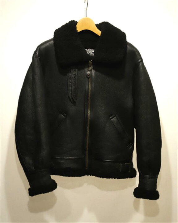 楽天市場】【中古】AVIREX ｱｳﾞｨﾚｯｸｽ B-3ﾌﾗｲﾄｼﾞｬｹｯﾄ 34 BLK ｻｲﾄﾞｱｼﾞｬｽﾄ 
