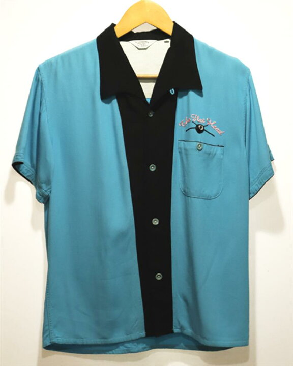 楽天市場】【中古】THE FLAT HEAD ｻﾞﾌﾗｯﾄﾍｯﾄﾞ ﾎﾞｰﾘﾝｸﾞｼｬﾂ 36 TQS 