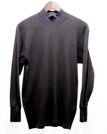 【中古】FREEWHEELERS POWER WEAR フリーホイーラーズ パワーウェア HIGH NECKED THERMAL LONG SLEEVE SHIRTS M CHARCOAL×BLACK 1835007