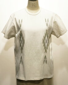 【中古】PHERROW’S フェローズ 刺繍Tシャツダイヤモンドアイ M Natural 19S-PTP-DEYE