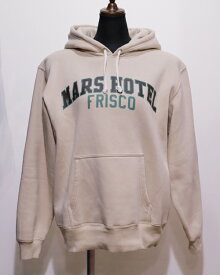 【中古】BO'S GLAD RAGS ボーズグラッドラグズ MARS HOTEL, FRISCO Warm-Up Sweat Parka 38 COCONUT CREAM SW22-02