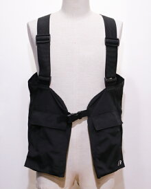 【中古】STARTER BLACK LABEL × BEAMS スターターブラックレーベルxビームス 別注ミリタリーベスト BLACK 11060745176