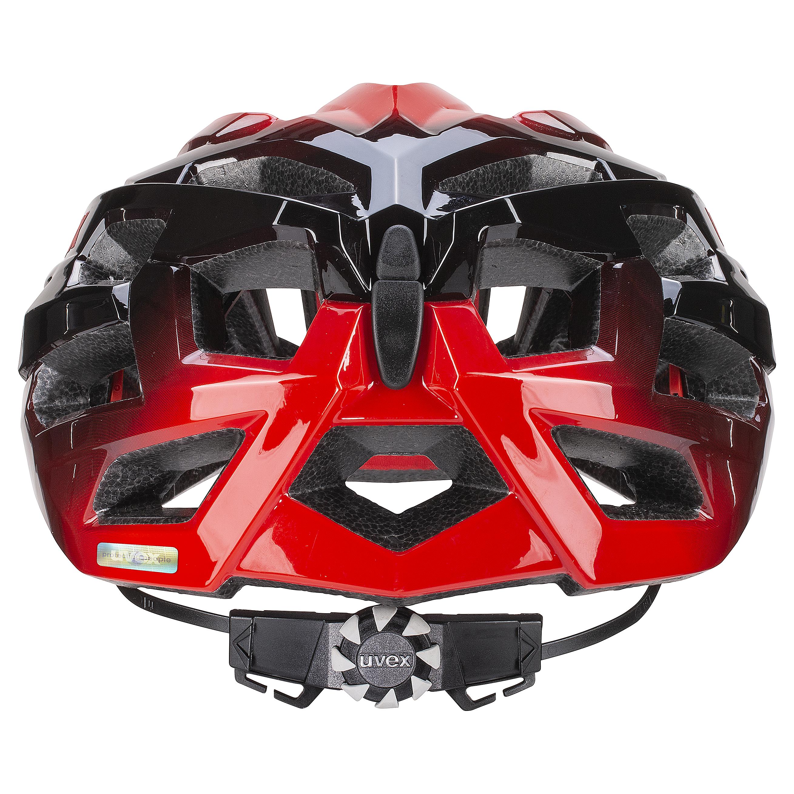 超人気高品質Uvex ウベックス 自転車 ロードバイク cm ブラック／レッド 大人 race JCF公認 ヘルメット 55-61  スポーツ・アウトドア