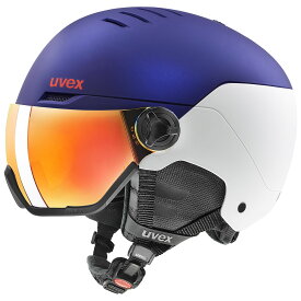 uvex ウベックス スキー スノーボード バイザー 付き ヘルメット ユニセックス CE認証 ダイヤル式サイズ調整 眼鏡使用可能 wanted visor サイズ 全6色 2サイズ
