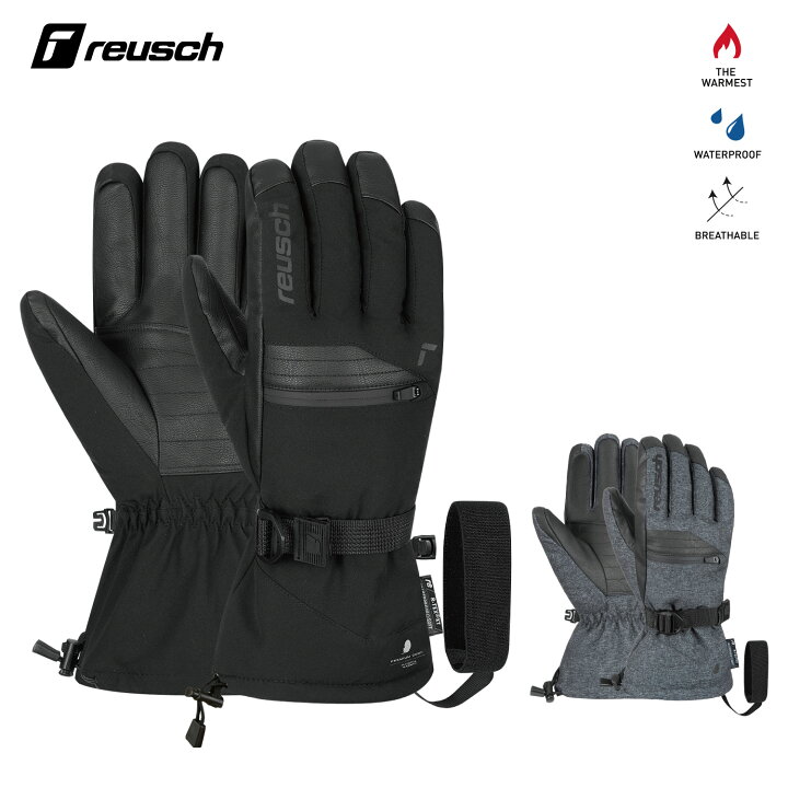 楽天市場】REUSCH ロイシュ スキー グローブ 大人用 5本指 ダウン ユニ 