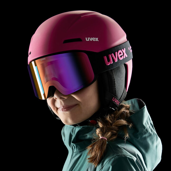 楽天市場】uvex ウベックス 子供用 スキー スノーボード ゴーグル  