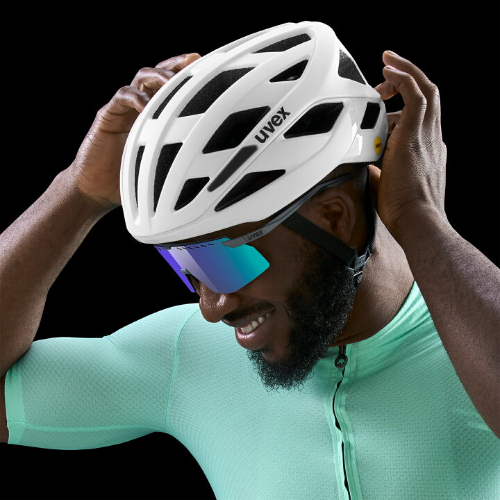 楽天市場】uvex ウベックス スポーツ サングラス 自転車 ランニング 
