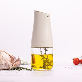 Zuutii ミニオイル ディスペンサー 片手 使える オイルボトル 液だれしない 醤油差し ガラス 垂れない醤油差し その他 調味料 食洗機対応 ギフト おしゃれ 170ml