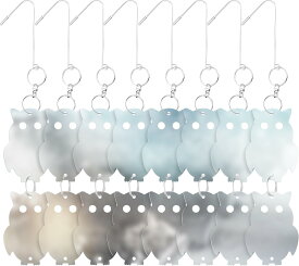 ISOTRONIC 鳥よけハンガー 鳥よけ 鳩よけ ハト、ガチョウ、キツツキからの効果的な保護 超音波スパイクなしで作動 鳥よけネット (8、フクロウ) 84035