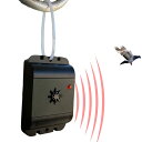 ISOTRONIC 鳥よけ カラスよけ 鳩よけ 鳩 防水 超音波 鳥 超音波撃退器 撃退 電池式 ベランダ どこでも 設置 吊るせる …