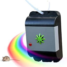 ISOTRONIC ネズミ超音波 ネズミ駆除 鼠 ネズミよけ 超音波 撃退器 防水 電池式 どこでも 設置 屋外 吊るせる 有効範囲 40平方メートル 70632
