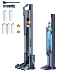��2�N�ۏ؁� UWANT V500pro �|���@ �R�[�h���X �ő�50,000Pa ���͋z���� �����S�~���W �����W�o LED�O���[�����C�g �S�~���� ���p�b�N�� �����_�X�g�J�b�v�N���[�j���O �y�� ���@�\�u���V�Z�b�g