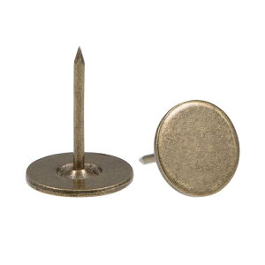 uxcell ��e�B ���������l�C���^�b�N 16mmx20mm �t���b�g�w�b�h �Ƌ�B �u�����Y�g�[�� �Ƌ� �\�t�@ �w�b�h�{�[�h�p 150����