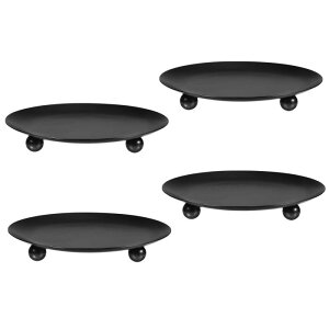 uxcell �L�����h���v���[�g�z���_�[ �S ���b�N�X�X�^���h�g���C���� �p�[�e�B�[ �X�p �K�[�f���p �u���b�N ���a110 mm 4��