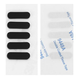 PATIKIL 0.7�C���`/17mm �m�[�g�p�\�R���p�S���� 10�Z�b�g ����~�߃p�b�h �ȉ~�` �p�\�R����ʌ����p�J�o�[ �@���� �Ƌ�p�� ��