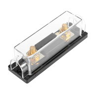 X AUTOHAUX ヒューズホルダー ヒューズボックス 250A ANL ヒューズ インラインホルダー付き 可融性電気保…
