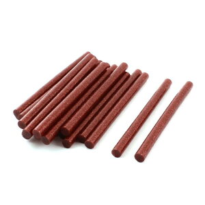 uxcell �z�b�g�O���[�X�e�B�b�N 7mm x 100mm �d���z�b�g�����g�K���p ���b�h�O���b�^�[ 20��