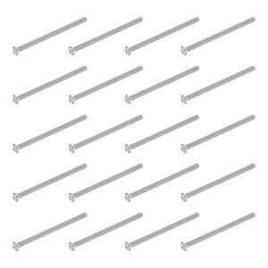 PATIKIL �ۓ����Z�p�˂� �Z�p���t���{���g 20�� #4-40 UNF x 1-3/4�C���` 304�X�e�����X�| �Z�p�h���C�u �S�˂� �@�B�{���g�˂� �Ƌ�p �E�H�[�^�[�|���v �Ɩ���� �V���o�[