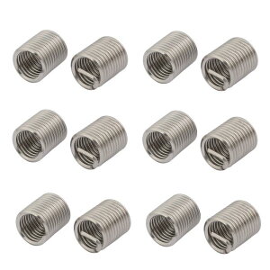 uxcell �R�C���C���T�[�g �X�v�����[ 304�X�e�����X�| M12x1.75mmx24mm 12����
