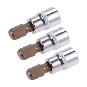 uxcell �Z�p�r�b�g�\�P�b�g S2�X�`�[���r�b�g CR-V�\�P�b�g ���Ƃ̂� 9.5 mm�h���C�u x H10(10 mm) 38 mm���� 3��