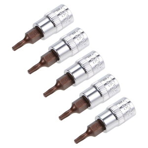 uxcell �g���N�X�r�b�g�\�P�b�g S2�X�`�[���r�b�g CR-V�\�P�b�g ���Ƃ̂� 38 mm���� 6.5 mm�h���C�u x T10 5��