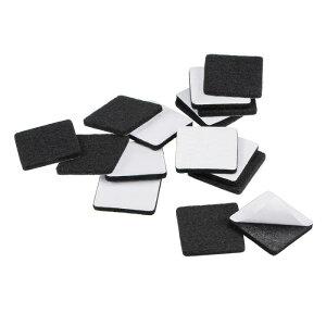 uxcell �Ƌ�p�b�h 30mm x 30mm�����` ����3 mm �S���t�F���g�p�b�h �u���b�N 16��