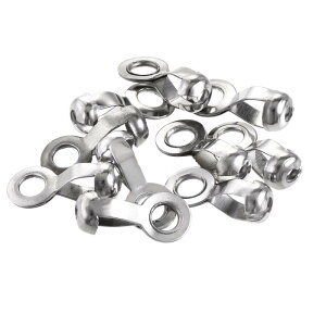 uxcell �{�[���`�F�[���R�l�N�^�[ �X�e�����X�| �ڑ� 6 mm 6.5 mm�v�����[�v���������N 10��