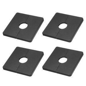uxcell 4Zbg ǗpXvbgtW 86mm / 3.4"  GXJbVv[g A BS XNGA^ ȔSzǃJo[v[g 22mm / 0.9" a  ֌ANZT[ 