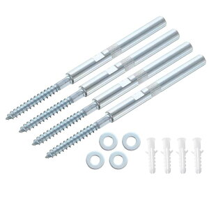 uxcell VFtu Pbg  BIT|[gu Pbg ȂIu Pbg lWt EbhVFtp 10 x 100 mm 4