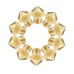 uxcell 3Dv^[mYwbh 0.8mm M7lW̌ ^J M K10 1.75mmGNXg[_[vgp 10