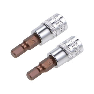 uxcell �Z�p�r�b�g�\�P�b�g S2�X�`�[���r�b�g CR-V�\�P�b�g ���d�x ���Ƃ̂� 6.5 mm�h���C�u x H5(5 mm) 38 mm���� 2��