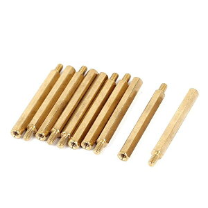 uxcell ZpX^hIts[Xy[T[ ^イ M3x40+6 mm X/IX˂ 10