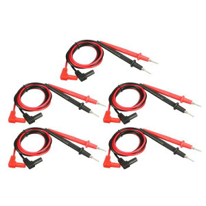 uxcell �e�X�g���[�h�v���[�u 1000V 10A �S��83cm PVC�v���X�`�b�N�� 10����