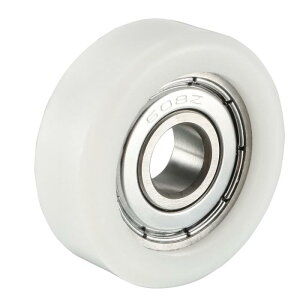 uxcell 4pcs 8x32x12mm ���[���[�A�C�h���[�x�A�����O�v�[���[�X���C�f�B���O�K�C�h �^�]�p�@�B���� �h�A�E�B���h�E �̂��߂̃��[�����O�z�C�[���A�z���C�g