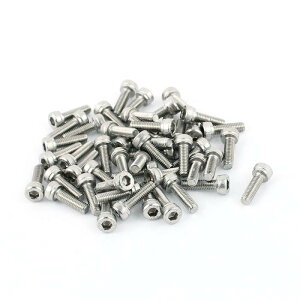 uxcell ۓ@˂{g M3×10mm XeXX`[ Zpt 50
