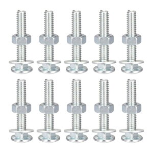 uxcell XNGAlbNLbW{g ibgbV[t Yf| R[`{glW 1/4-20x38 mm 10Zbg