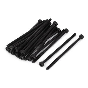 uxcell �Z�p���t���{���g �\�P�b�g�L���b�v�X�L���[ 12.9�A���C�X�`�[�����u���b�N M3x60mm 20����
