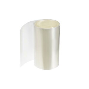 uxcell PVC�M���k�`���[�u 91mm�t���b�g�� 2 M ���b�v 4��18650�p �N���A