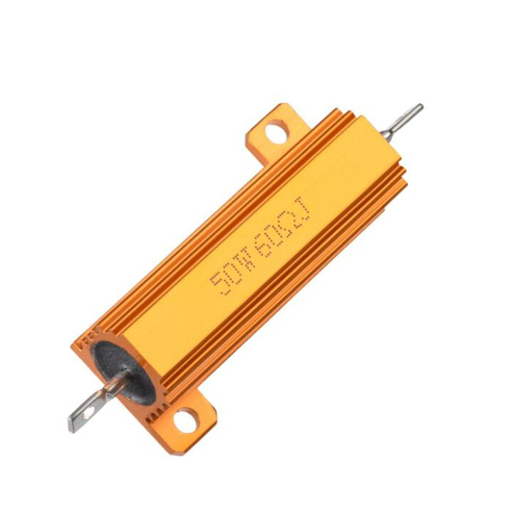uxcell メタルクラッド抵抗 巻線抵抗器 アルミニウムハウジング抵抗器 50W 1kオーム ±5% ゴールドトーン リングドアベル抵抗器 【お得】 uxcell メタルクラッド抵抗 巻線抵抗器 アルミニウムハウジング抵抗器 50W 1kオーム ±5% ゴールドトーン リングドアベル抵抗器 【お得】