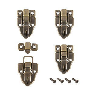uxcell 62mm x 40mm �{�b�N�X���b�` ���g���X�^�C���̑����n�X ��΃P�[�X�L���b�` 4����
