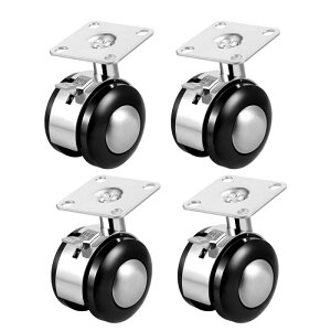 uxcell ItBX`FALX^[zC[ vX`bN u[Lt 360xgbvv[g 44LBSe ƋJ[g[Nx`p 50 mm ubN 4