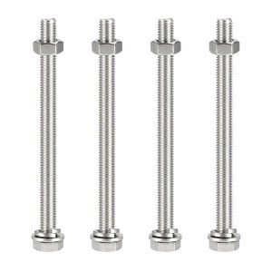 uxcell Zp˂ {gAibgAtbgbNbV[Lbg 304XeX|SXbhZp{g M10x140 mm 4Zbg