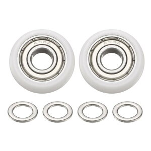 PATIKIL 6x20x6mm�{�[���x�A�����O�K�C�h�v�[���[�L�b�g�A�i�C�������ی^�z�C�[��2��+������d�V�[�����[���[+�X�y�[�T�[4�Z�b�g(�h�A�Ƌ�E�W���A�N�Z�T���p/�z���C�g)