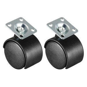 uxcell ItBX`FALX^[zC[ iC 360xgbvv[gt 38LBSe ƋJ[g[Nx`p 50 mm ubN 2