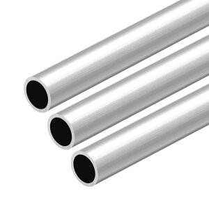 uxcell 6063�A���~�j�E���ۊ� 300mm���� �O�a16mm 5-15mm���a �V�[�����X�A���~�j�E���X�g���[�g�`���[�u 13mm ID x 16mm OD�A3��