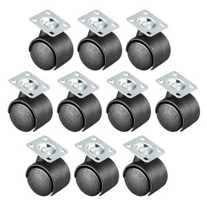 uxcell ItBX`FALX^[zC[ iC 360xgbvv[gt e10kg ƋJ[g[Nx`p ubN a29 mm 10