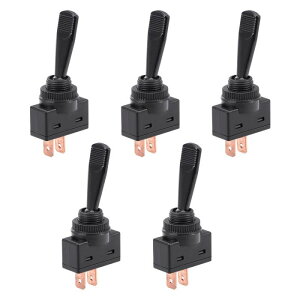 uxcell b`ObJ[gOXCb` SPST 20A 12V 2P ON-OFF tbgbh ubN 5Pcs