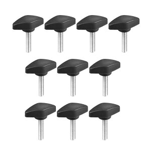 uxcell �N�����v�n���h�� �X�N�����[�m�u �n���h�O���b�v �O���p���h�� M6 x 30mm�X���b�h T�^ 10���� M6x30mm�A10��