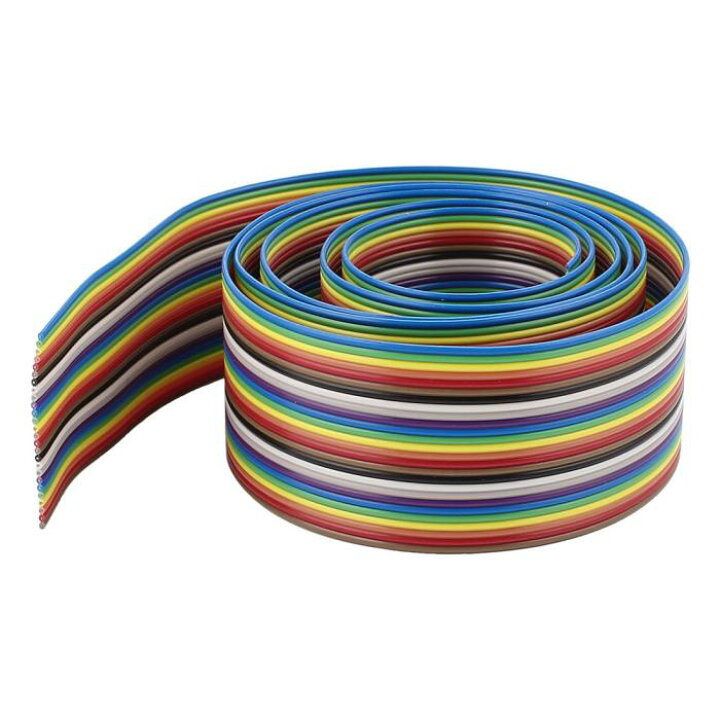 uxcell リボンケーブル フラット ワイヤー 1m 3.3ft 26P 26 ピン 導体1.27mm ピッチ : uxcell japan uxcell リボンケーブル フラット ワイヤー 1m 3.3ft 26P 26 ピン 導体1.27mm ピッチ : uxcell japan